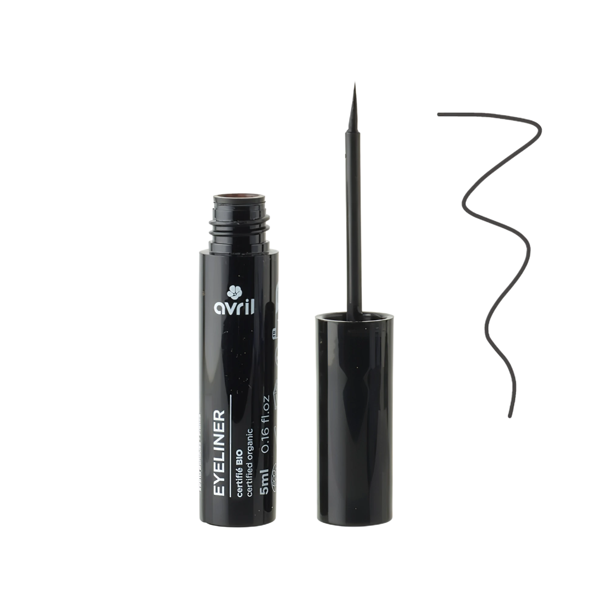 Eyeliner – Filzspitze – Intensives Schwarz – Mattes Finish | Avril