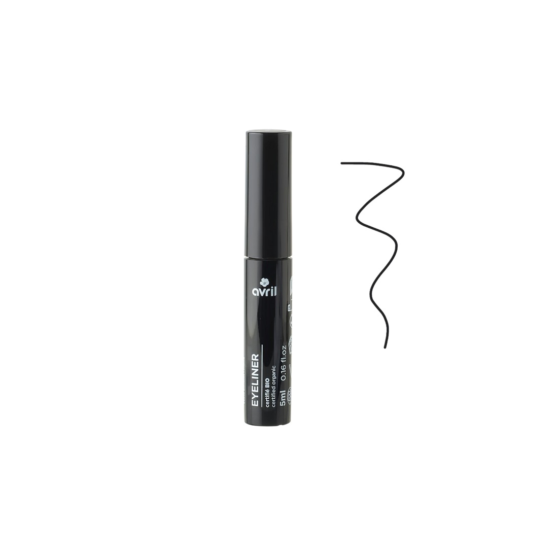 Eyeliner – Filzspitze – Intensives Schwarz – Mattes Finish | Avril