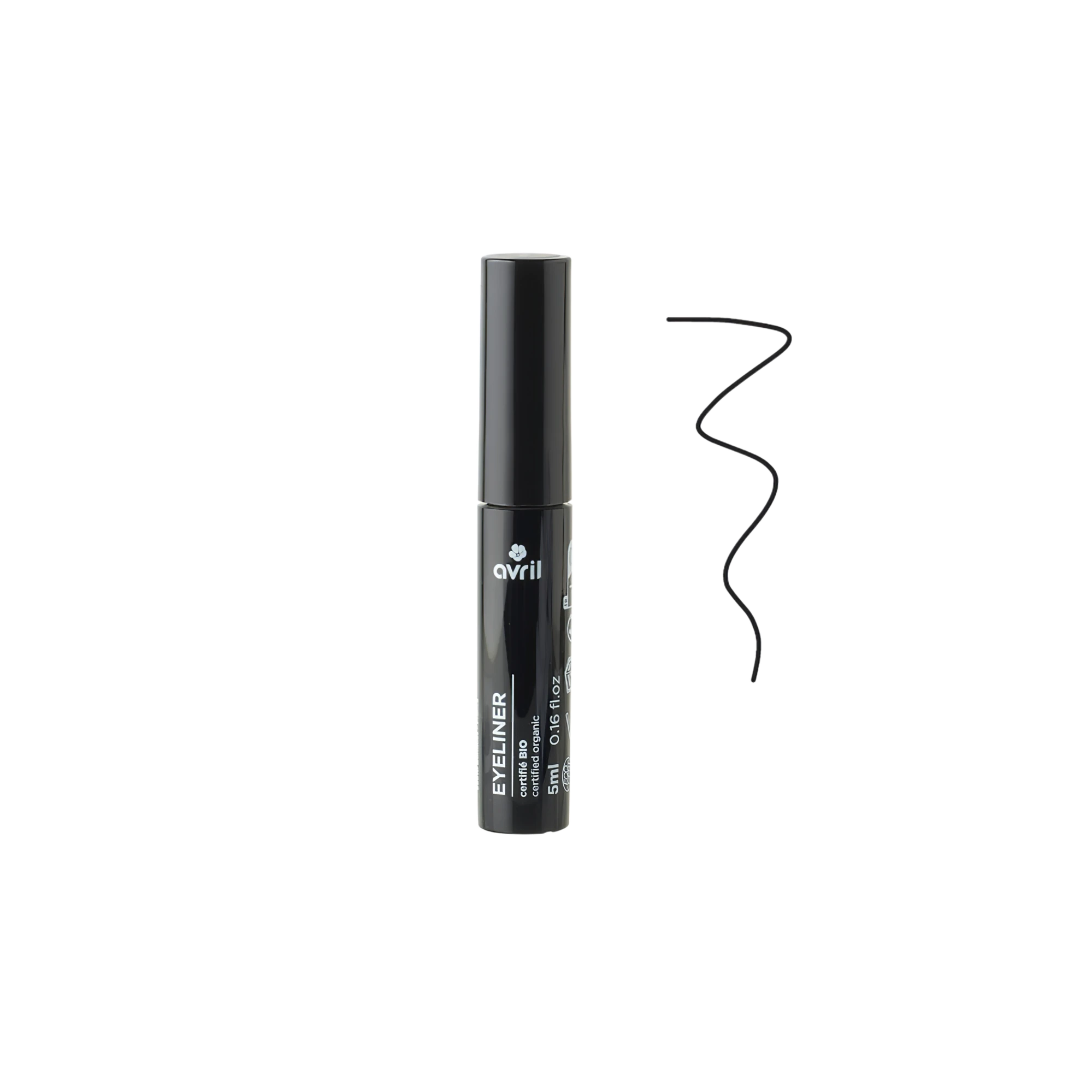 Eyeliner – Filzspitze – Intensives Schwarz – Mattes Finish | Avril