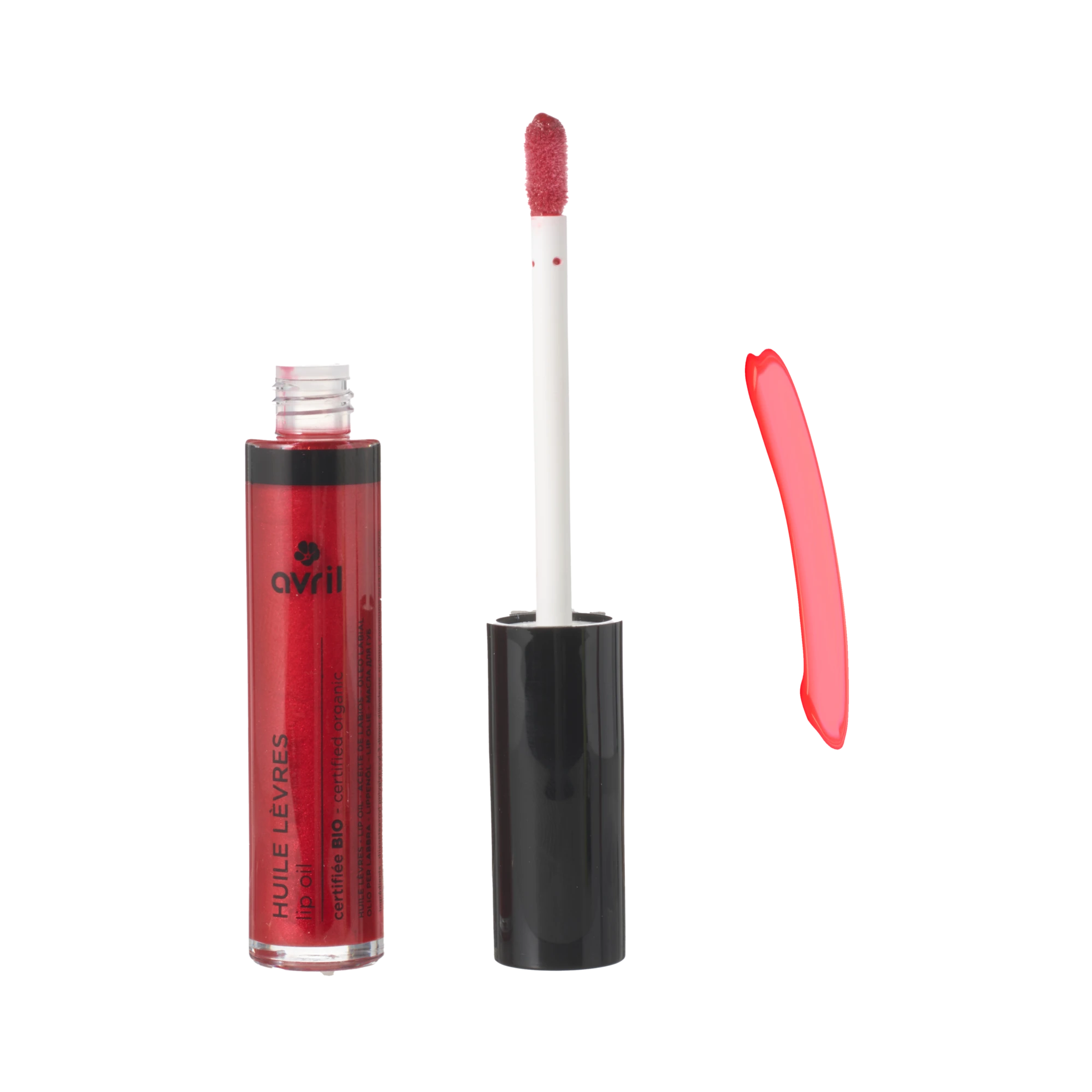 Bio Lippen-Öl Ruby – Arganöl, Jojoba & Sheabutter – Ultra-Glowy – COSMOS ORGANIC – 4 ml