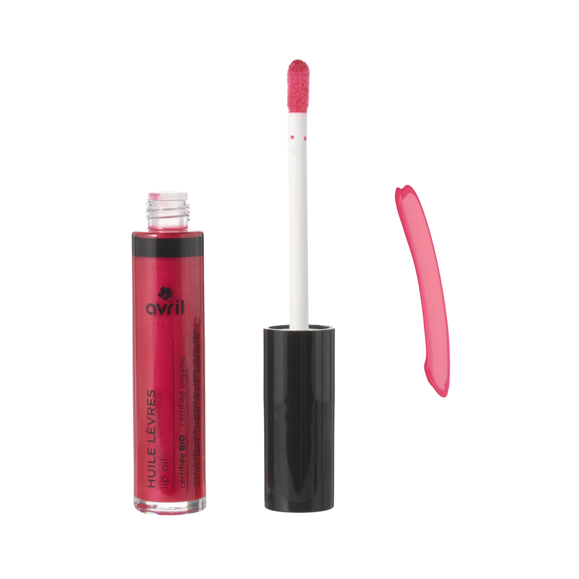 Lip Oil Magenta – Leuchtendes Pink-Violett – Glowy Finish – Nicht Vegan | Avril