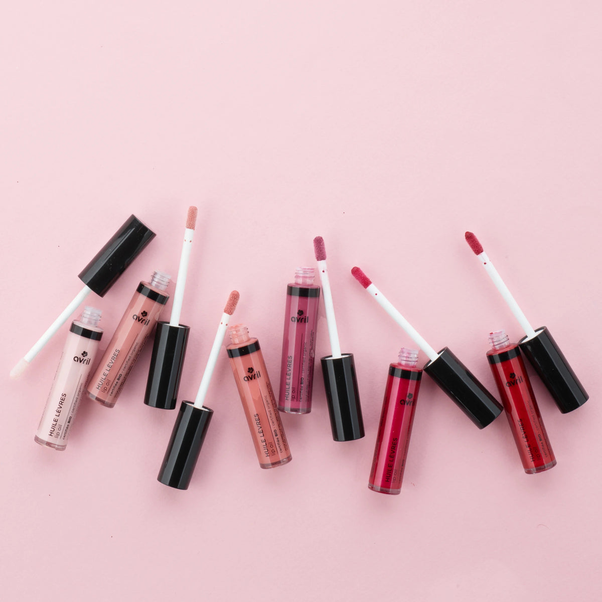Lip Oil Rosé – Transparent mit Rosé-Schimmer – Pflegend & Glänzend | Avril
