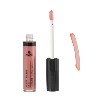 Lip Oil Nude – Rosa-Beige – Pflegend & Glänzend – Nicht Vegan | Avril