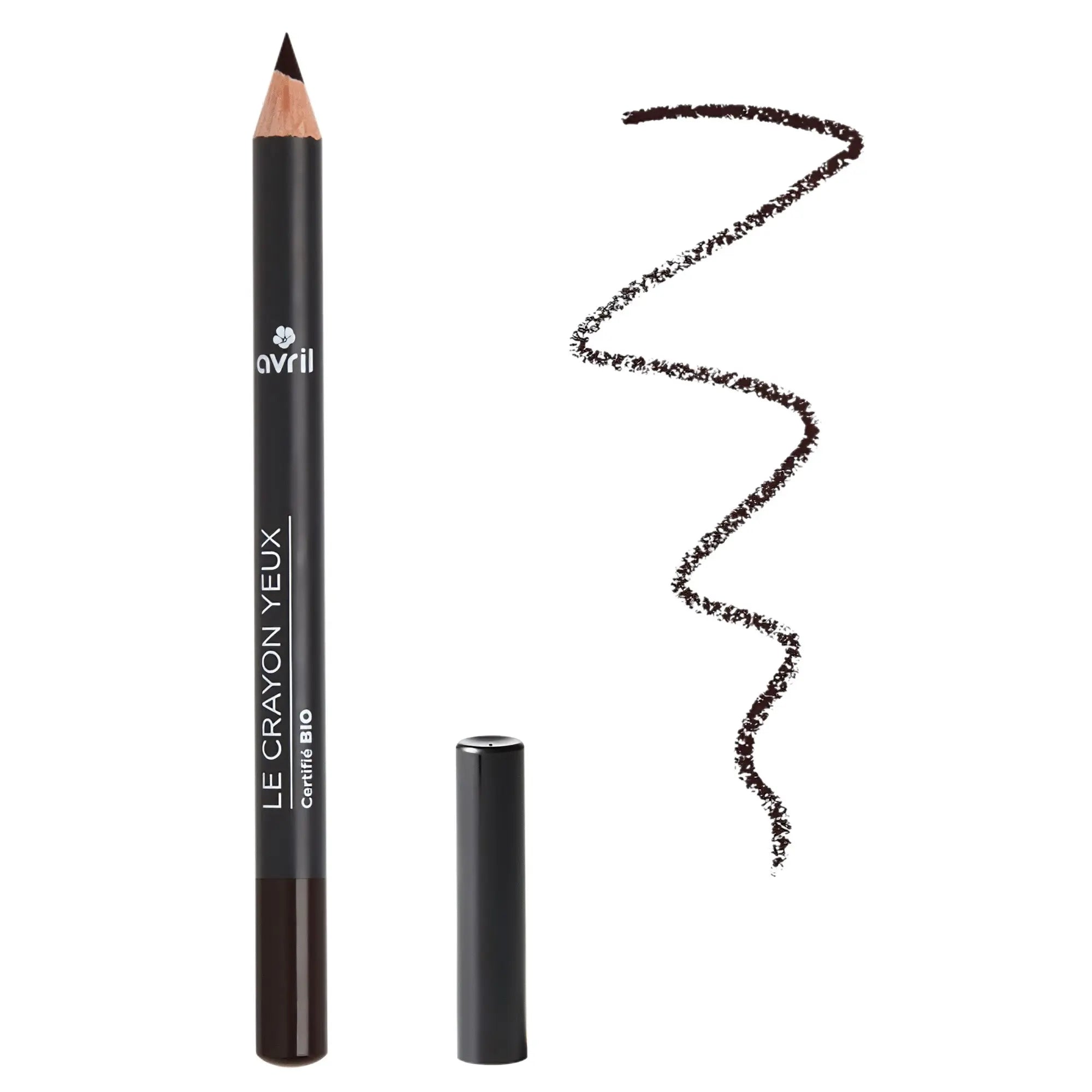Eyeliner Stift Charcoal Black – Kohle-Schwarz – Feine, präzise Spitze | Avril