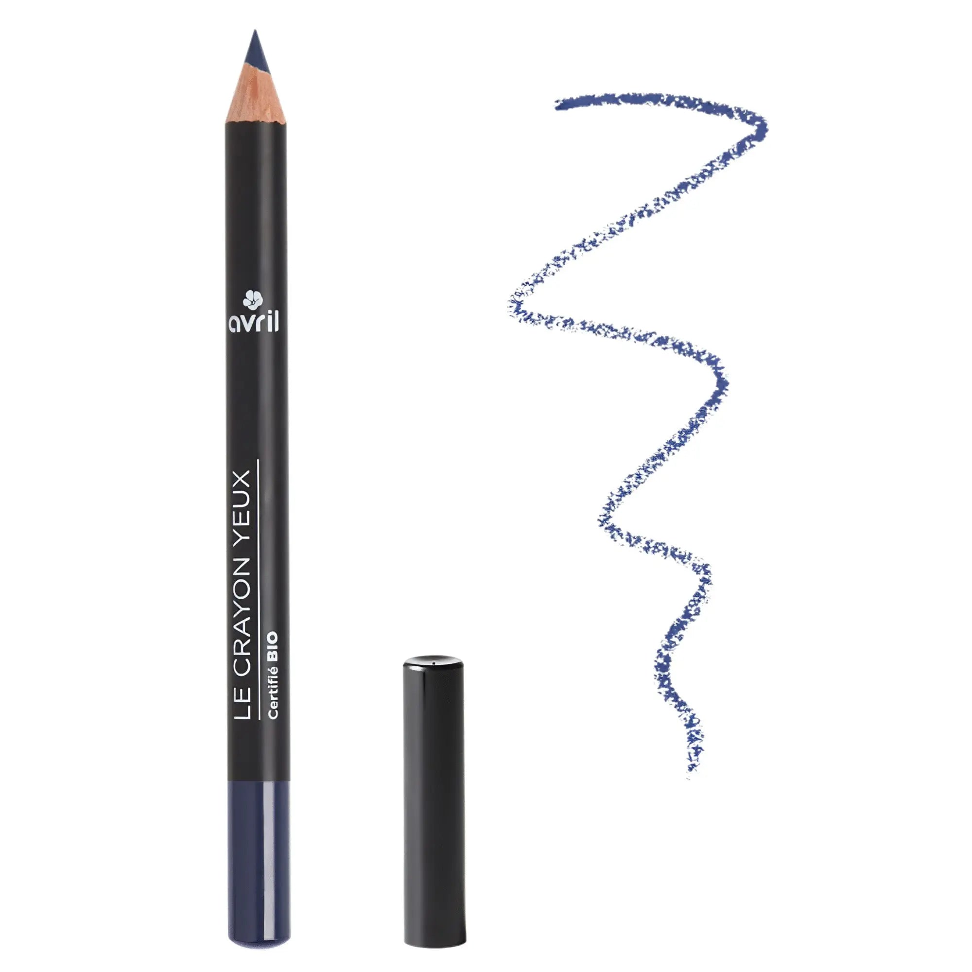 Eyeliner Stift Bleu Nuit – Mitternachtsblau – Feine, präzise Spitze | Avril