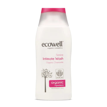 Organische Intimwaschlotion – pH 3.8-4.2 – Mit Myrtenwasser & Kamille | Ecowell