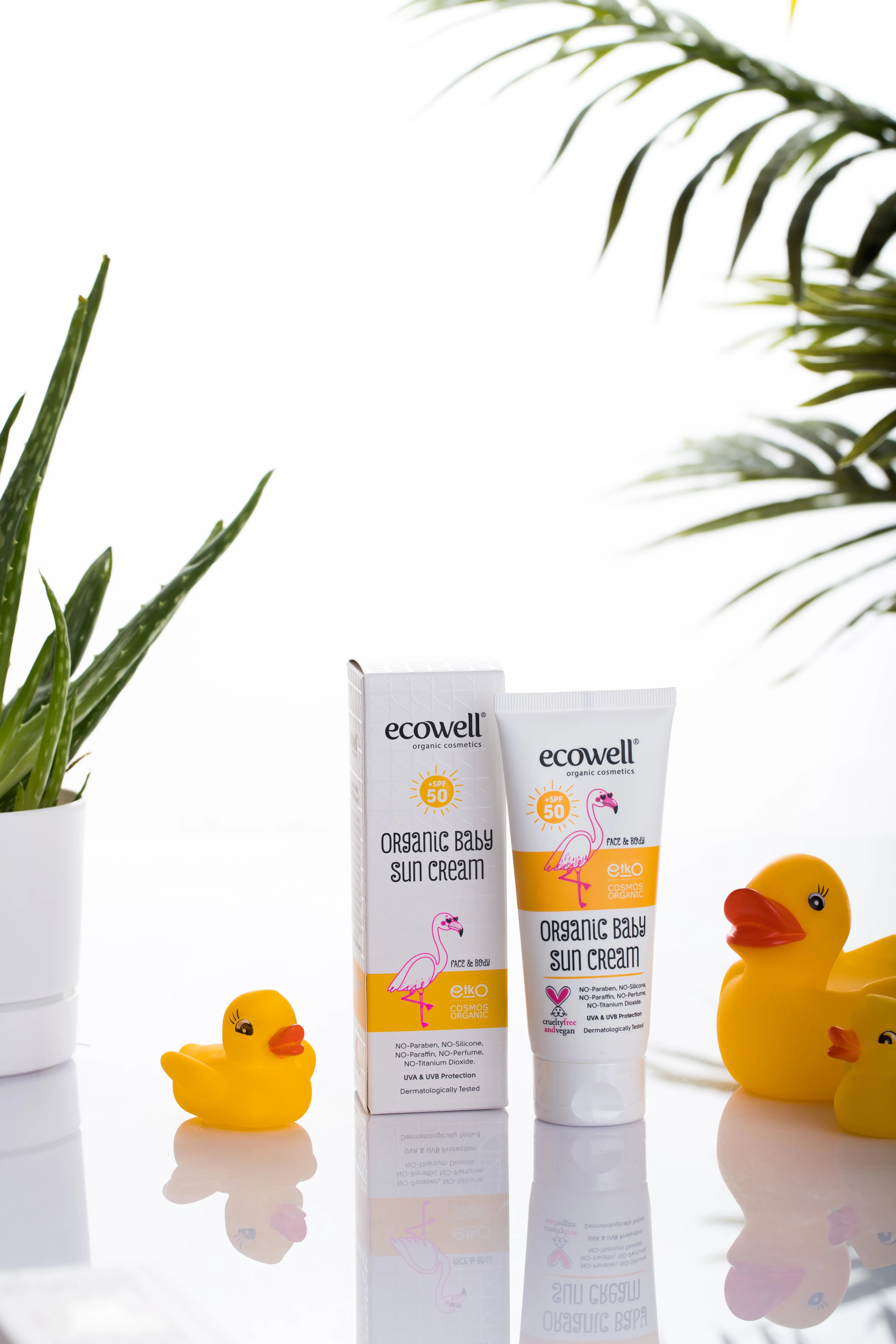 Baby Sonnencreme SPF 50 – Mineralischer Sonnenschutz | Ecowell