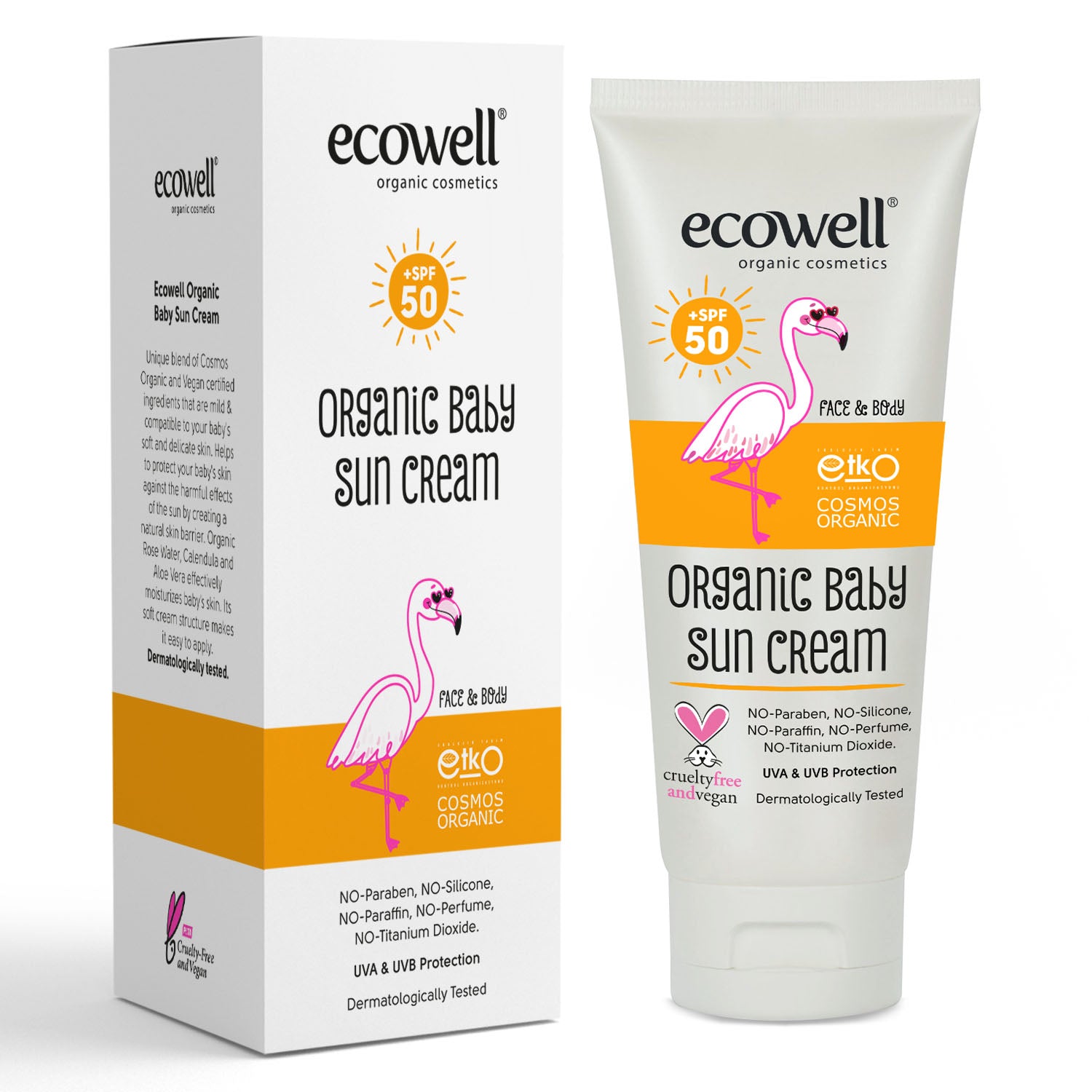 Baby Sonnencreme SPF 50 – Mineralischer Sonnenschutz | Ecowell