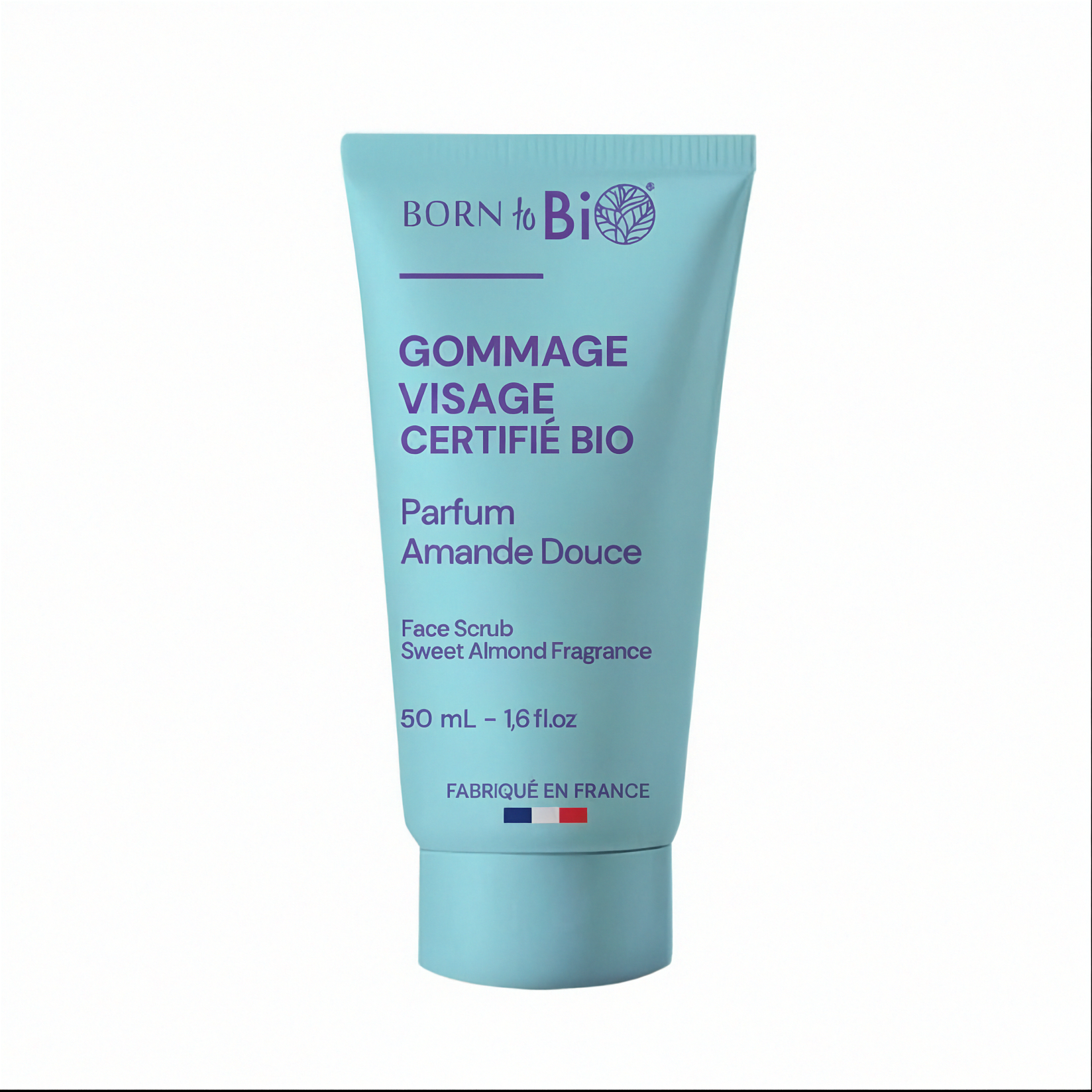 Bio Gesichtspeeling Süßmandel – Sanfte Exfoliation – COSMOS ORGANIC – 50 ml