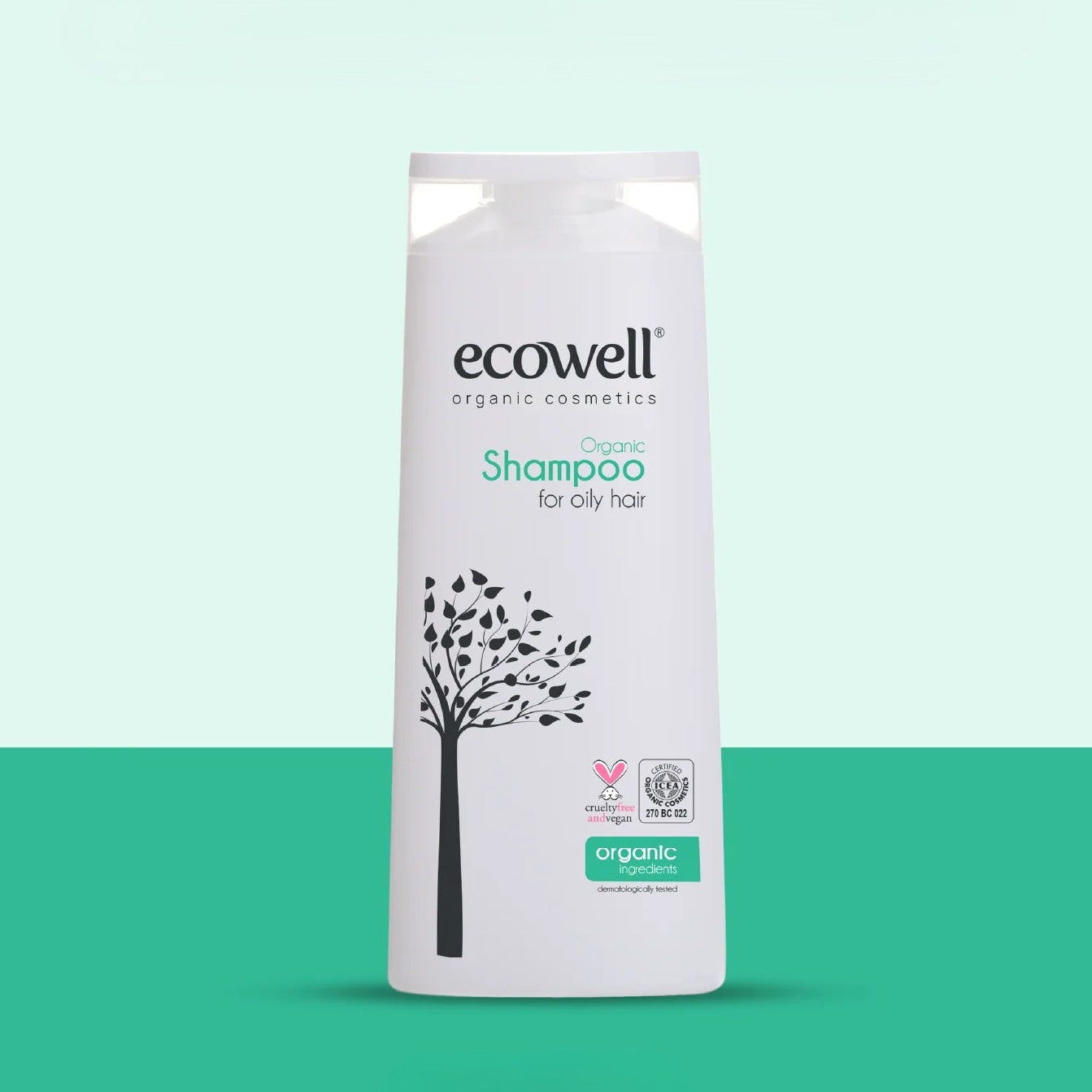 Organisches Shampoo – Für fettiges Haar – Mit Myrtenwasser & Aloe Vera | Ecowell