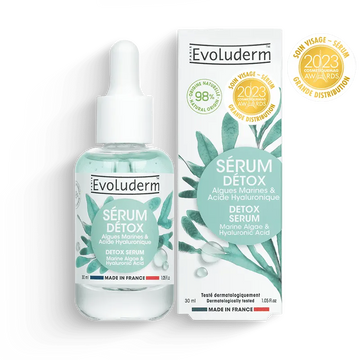 Detox Gesichtsserum Meeresalgen & Hyaluronsäure – Anti-Pollution – 30 ml