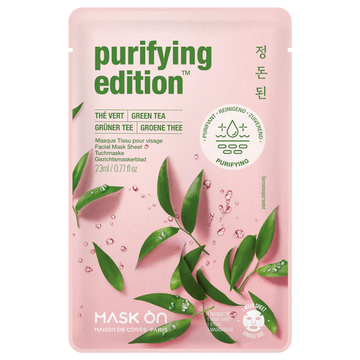 Green Tea Purifying Tuchmaske – Ceramide & Camellia Sinensis – Porenverfeinernd