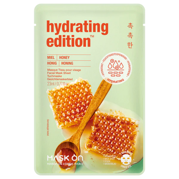 Honey Hydrating Tuchmaske – Propolis & Ceramide – Intensive Feuchtigkeit
