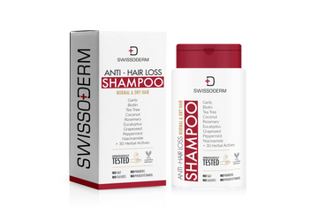 Anti-Haarausfall Shampoo Normal & Trockenes Haar – Biotin & 40 Kräuter – 300 ml