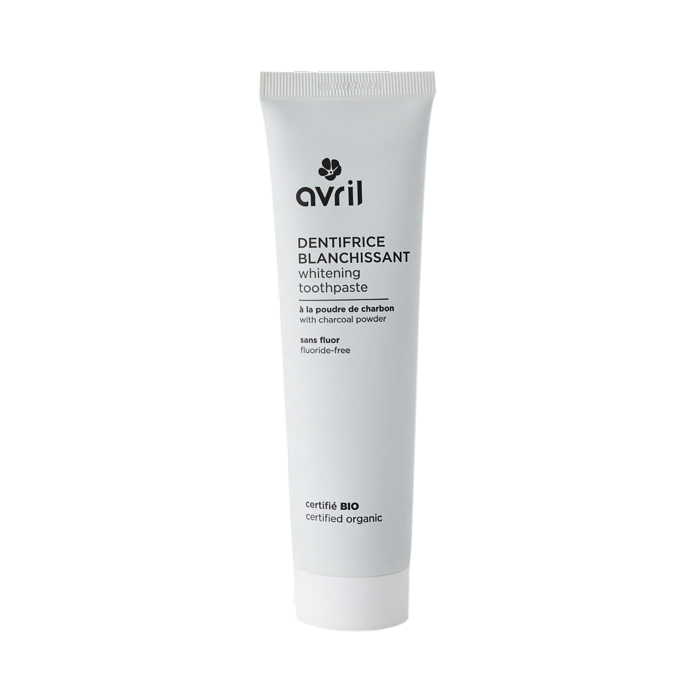 Avril Whitening Zahnpasta mit Aktivkohle 100ml Tube