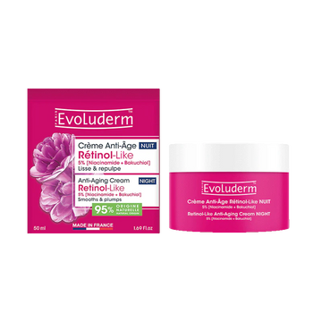 Anti-Aging Nachtcreme Bakuchiol & Niacinamide – Reife Haut – Vegan – 50 ml