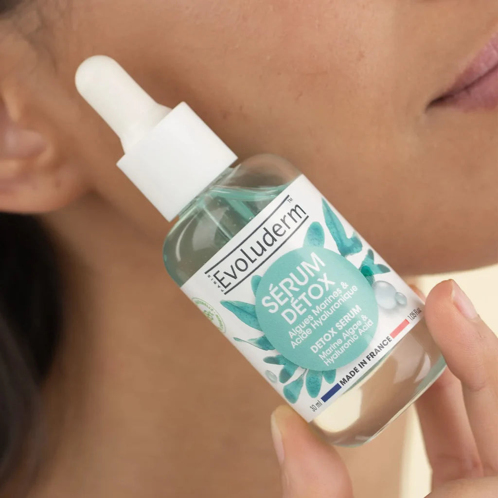 Detox Gesichtsserum Meeresalgen & Hyaluronsäure – Anti-Pollution – 30 ml
