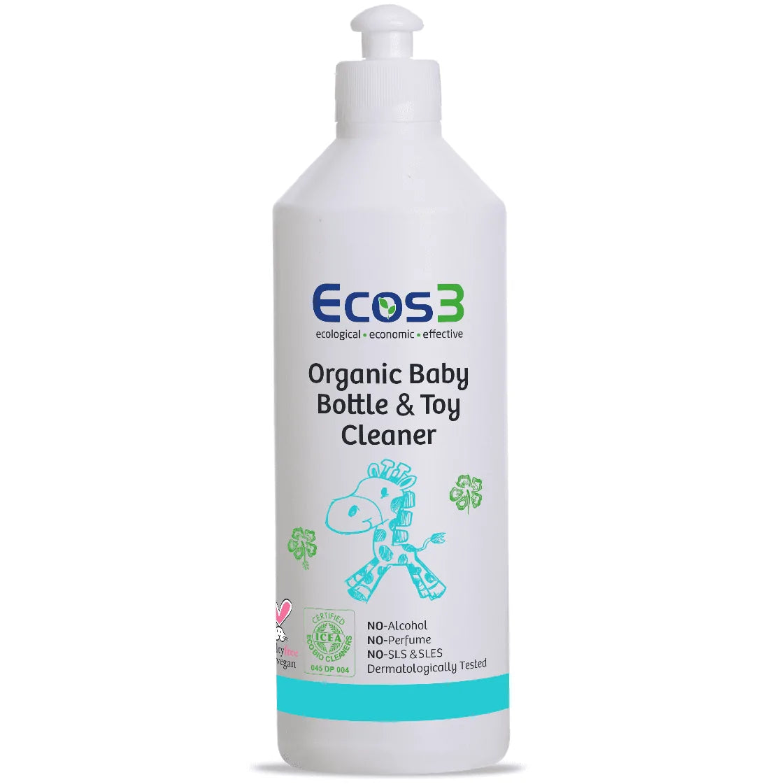 Ecos3 Organischer Baby Flaschenreiniger 500ml Flasche