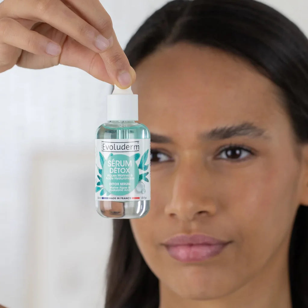Detox Gesichtsserum Meeresalgen & Hyaluronsäure – Anti-Pollution – 30 ml