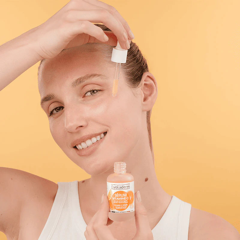 Vitamin C Serum Orangenextrakt & Hyaluronsäure – Strahlender Teint – 30 ml