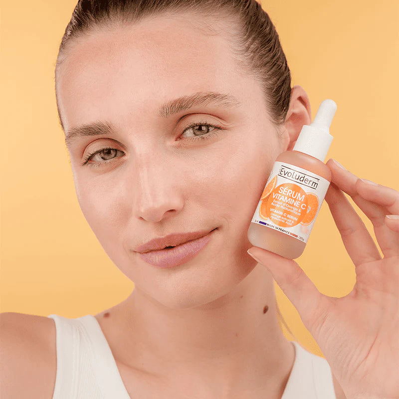 Vitamin C Serum Orangenextrakt & Hyaluronsäure – Strahlender Teint – 30 ml