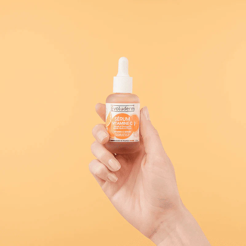 Vitamin C Serum Orangenextrakt & Hyaluronsäure – Strahlender Teint – 30 ml